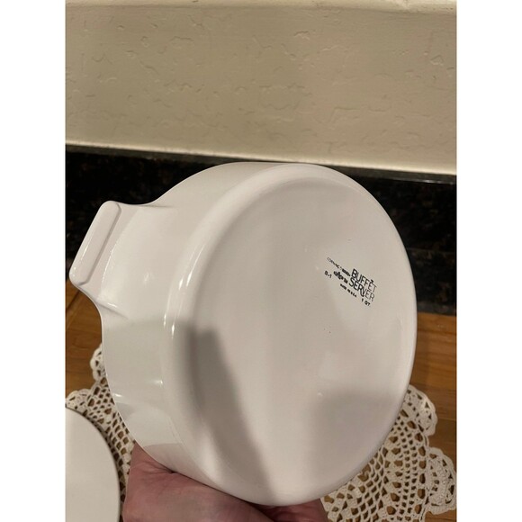 Corning Ware 1 QT Buffet Server Round Casserole Dish w/Lid - Picture 8 of 8